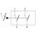 444131 - Off<on 24V mode B illuminated D.P. switch body. (1pc)